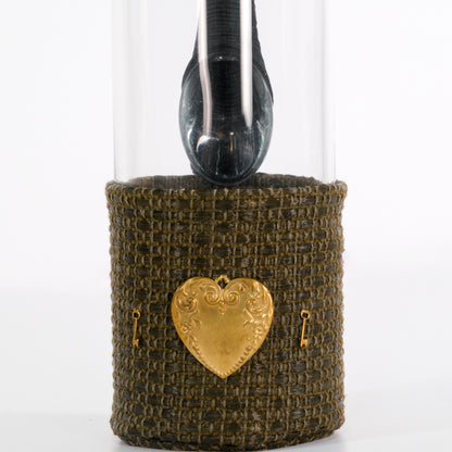 Jug - Brown raffia (Medium size)