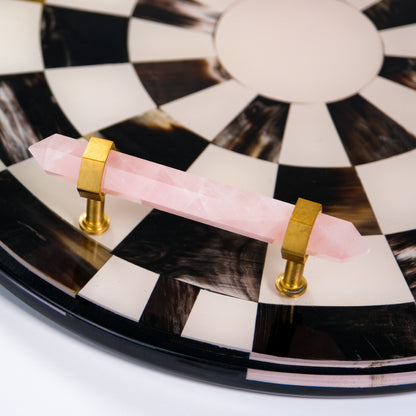 Bullhorn Tray - Pink Handle (Large)